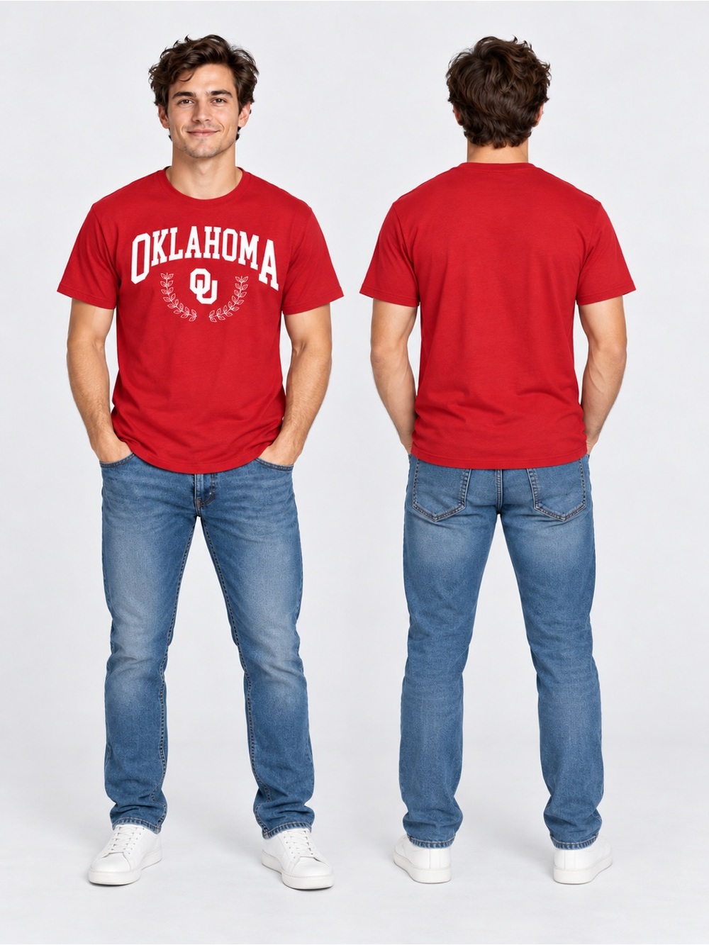 Target 🎯 Oklahoma Red Short-Sleeve Crewneck Tee